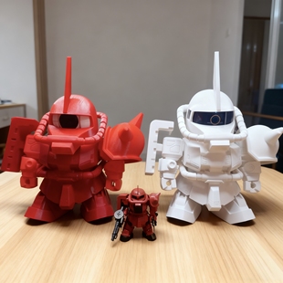 小米云台摄像头外壳监控器皮肤扎古保护壳瓶装机甲系列外壳元祖