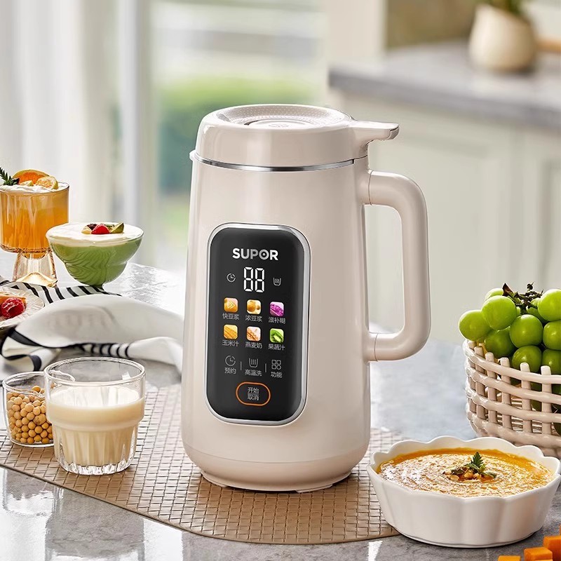 苏泊尔豆浆机1L家用破壁料理机双口感豆浆机316L不锈钢DJ10B-P28E
