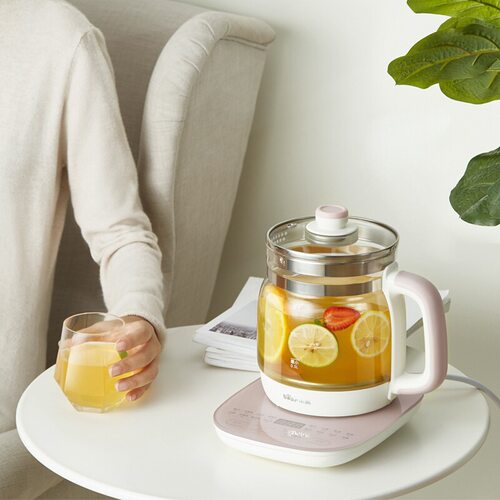 小熊 YSH-A15Z8电热烧水壶多功能养生壶茶壶玻璃煮茶器1.5L升容量