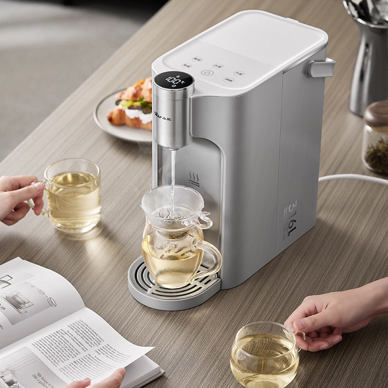 小熊即热式饮水机YSJ-E40T8家用小型饮水桌面台直饮机316L不锈钢