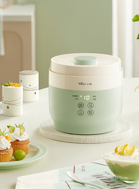 小熊希腊酸奶机SNJ-C10V3家用陶瓷玻璃发酵一体机自制米酒发酵机