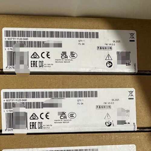 议价6ES7 511-1FL03-0AB0西门子CPU模块可维修
