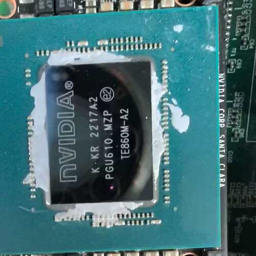 议价NVIDIA TE860m-A2卡、成色都在图里啦、粉硅脂残可维修