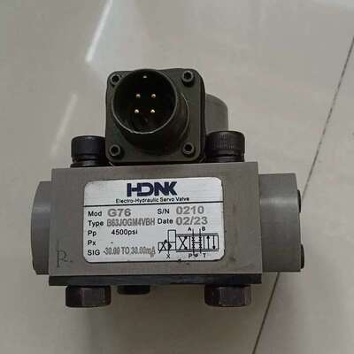 议价HDNK伺服阀，型号G76，B5310GM4VBH，Elec可维修