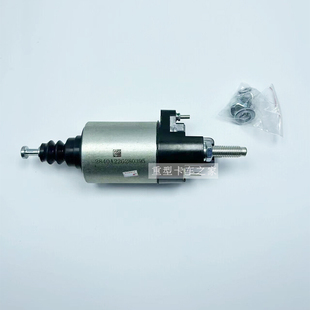 适用解放J6P起动机马达磁力开关金迪 J6启动机继电器吸力开关原厂