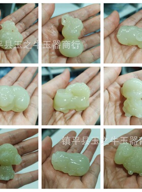 天然阿富汗玉貔貅玉吊坠生肖多款玉石挂件直播批量供货批发