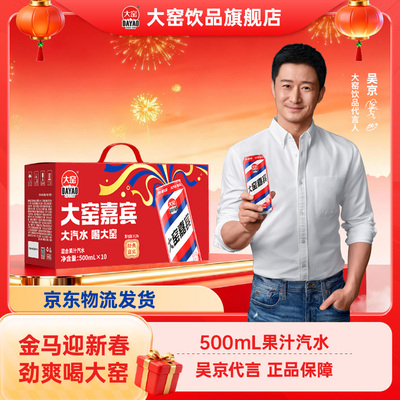 大窑汽水500mL*10罐双拼礼盒