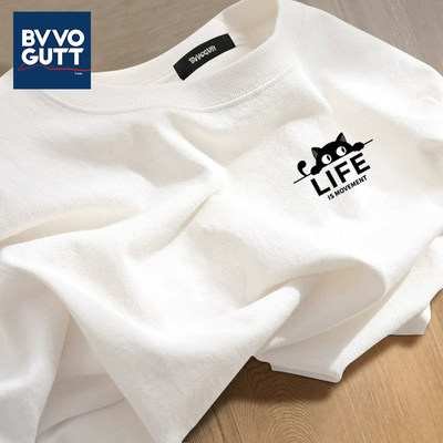 纯棉短袖t恤男款2025夏季重磅