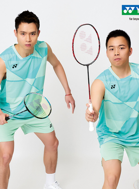 YONEX/尤尼克斯 10636EX 25SS大赛系列羽毛球男款速干运动背心yy