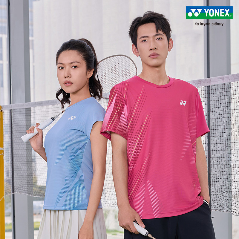 YONEX/尤尼克斯 11/2158326BCR 26SS大赛系列国家队男女运动T恤yy