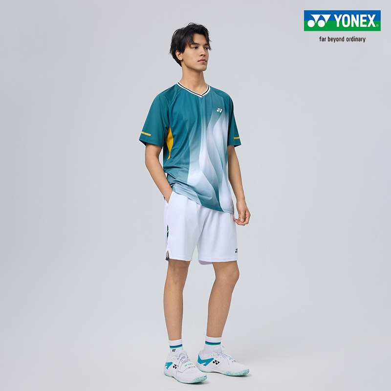 YONEX/尤尼克斯 1200326BCR 26SS比赛系列针织休闲运动短裤yy