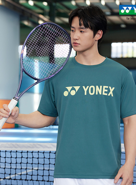 YONEX/尤尼克斯 115095BCR/215095BCR 25SS经典款男女款运动T恤yy