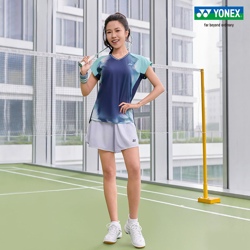 YONEX/尤尼克斯 2200426BCR 26SS比赛系列训练休闲女款运动短裤yy