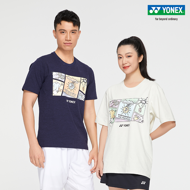YONEX/尤尼克斯男女同款运动T恤