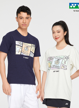 YONEX/尤尼克斯 YOBC4139CR 25SS旗舰店限定男女同款运动T恤yy