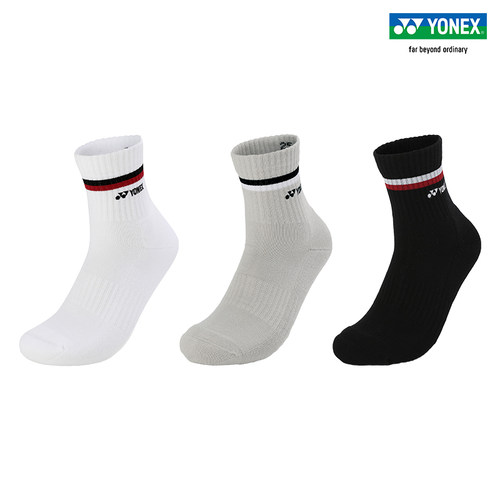 YONEX/尤尼克斯运动袜三连装yy