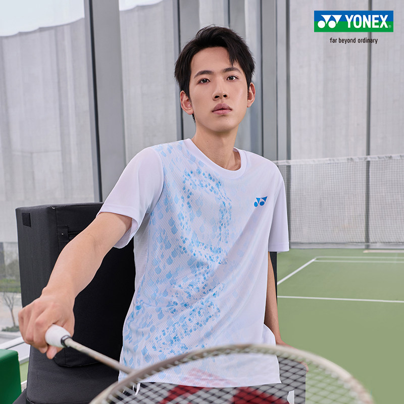 YONEX/尤尼克斯 11/2158426BCR 26SS大赛系列国家队运动T恤男女款