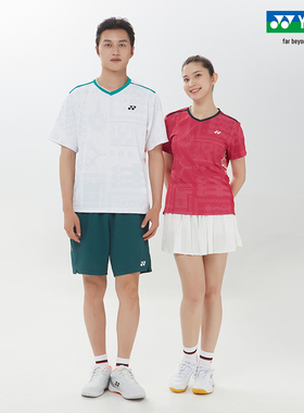 YONEX/尤尼克斯 110035BCR/210035BCR 25SS比赛系列男女款运动T恤