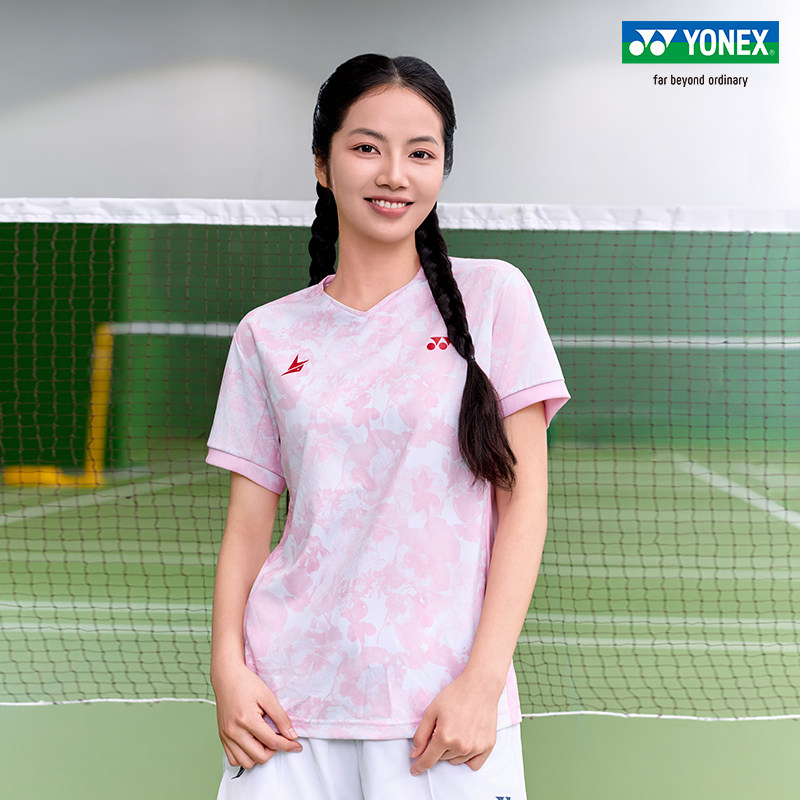 YONEX/尤尼克斯 10108LDCR/10109LDCR 26SS林丹系列短袖运动短袖