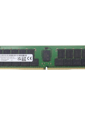 镁光 64G 2Rx4 DDR4 3200AA ECC REG DDR4服务器内存 RECC RDIMM