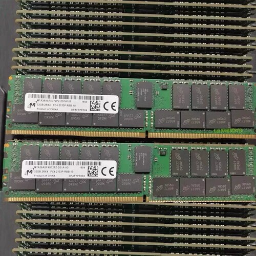 MT/镁光32G 2Rx4 PC4-2133P服务器内存条DDR4 REG ECC RECC RDIMM