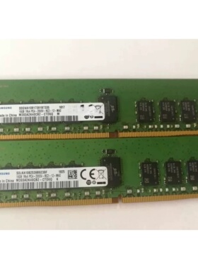 三星 16G 1RX4 2666 DDR4 ECC REG M393A4K40CB2-CTD 服务器内存