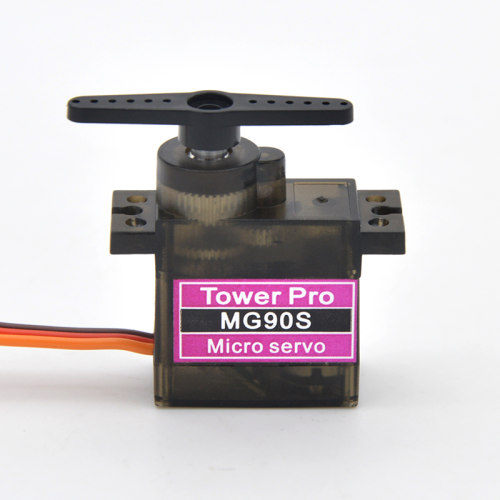 MG90S舵机12g铜齿金属齿轮数字舵机9g固定翼车船航模SG90尺寸升级