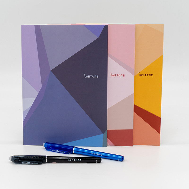 imstone石头纸绿色环保a5胶装笔记本防水记事本文具日记耐撕