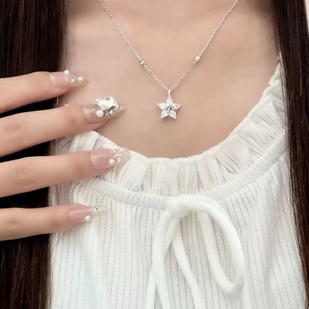 幸运星项链女款小众精致设计织女星新款爆款轻奢时尚百搭配饰图片