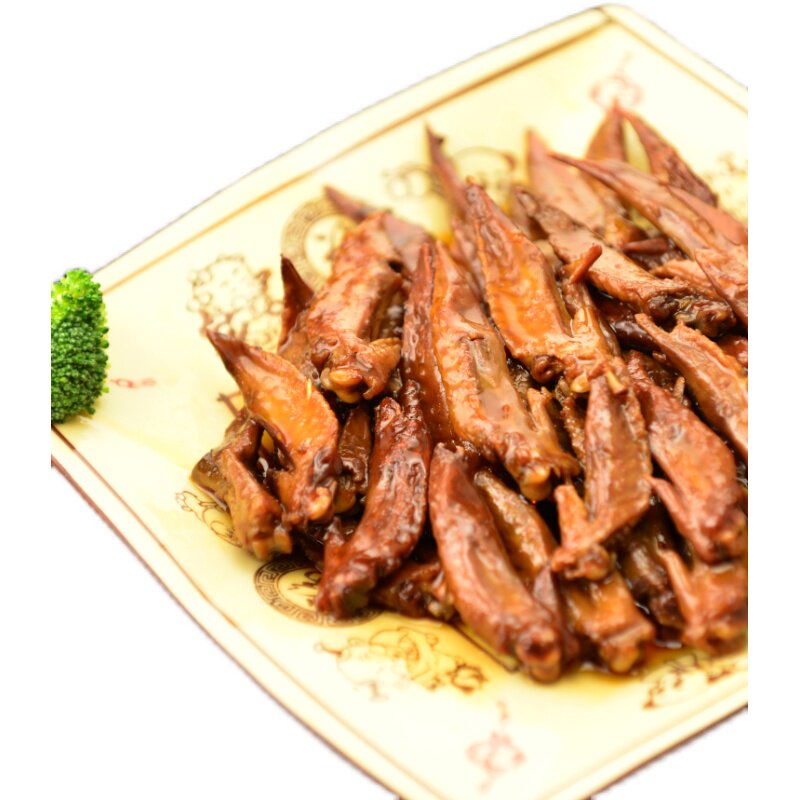 四川达州三圣宫七星椒麻辣鸡翅尖卤菜家乡特产私房菜熟食半斤下酒