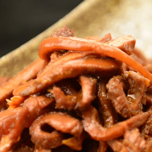 四川达州特产三圣宫七星椒牛毛肚半斤即食开袋香辣