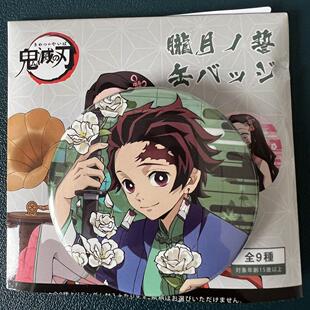 日本进口现货日谷鬼灭之刃黎明的誓言56mm徽章谷子周边灶门炭治郎