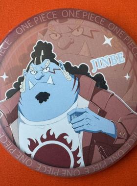 正版日谷 新款海贼王onepiece宝藏 吧唧 徽章甚平 56mm谷子周边
