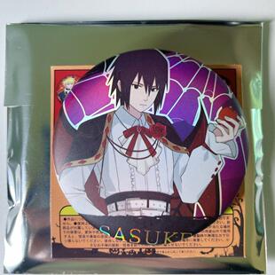正版日谷火影忍者万圣节金签吧唧 烫金磨砂 限定款徽章宇智波佐助