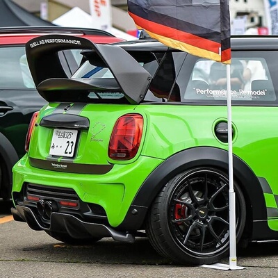 日本 DUELL AG 双层式GT尾翼 CF材质 迷你 mini F56