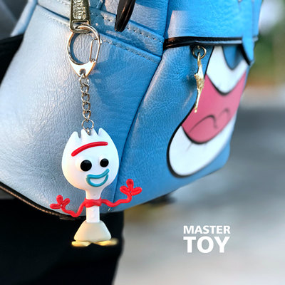 叉叉公仔钥匙扣挂件可爱实用