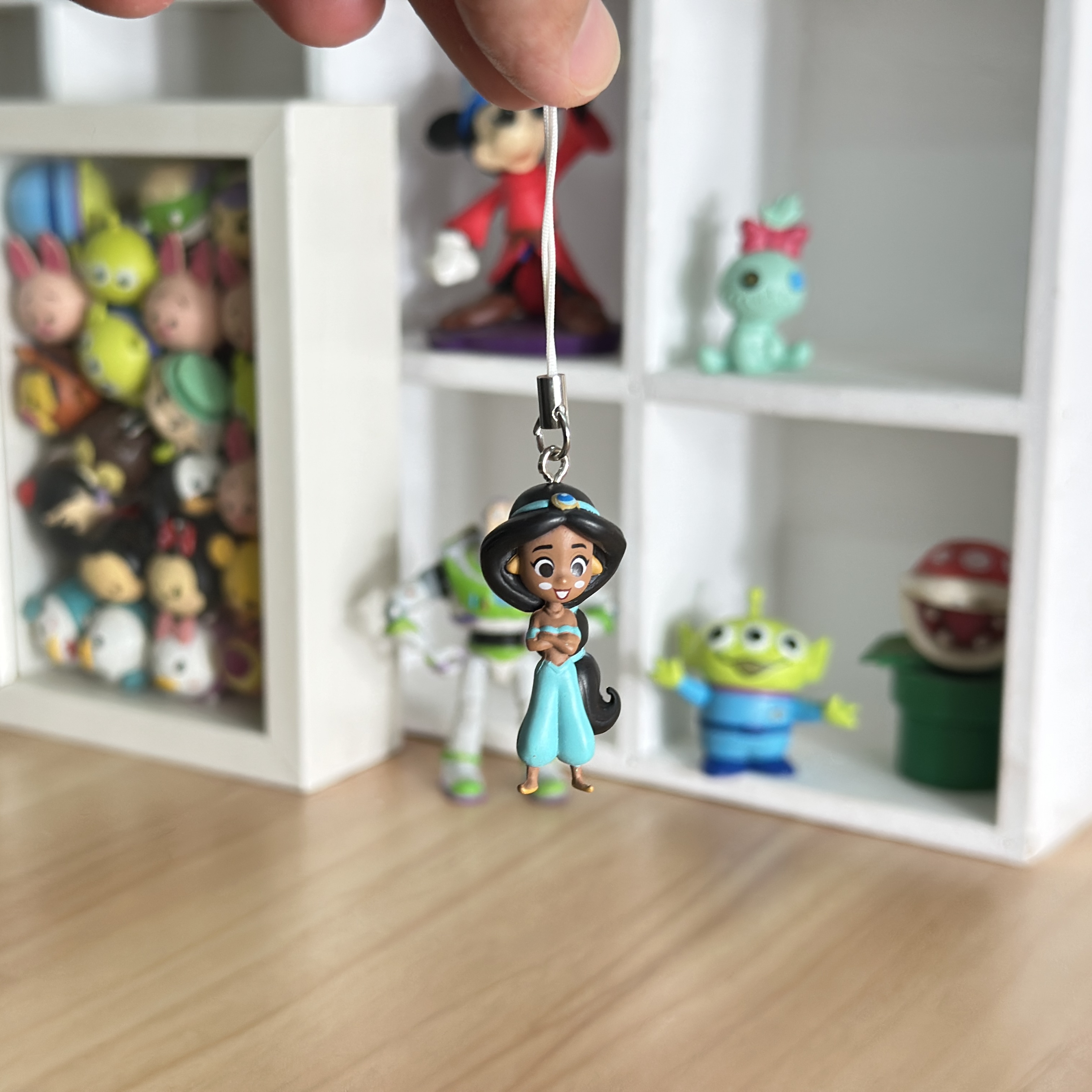 原单散货阿拉丁茉莉公主挂件可爱卡通手机挂饰