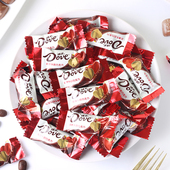 德芙巧克力丝滑牛奶味纯可可脂排块结婚喜糖果散装 零食伴手礼