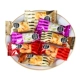 Красные импортные гайки CRISPS 500G около 50 штук