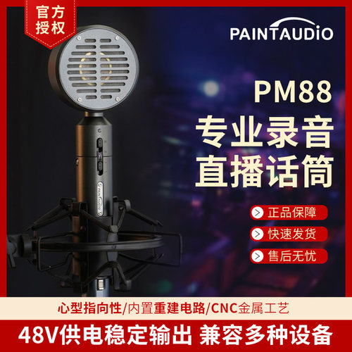 PaintAudioPM88直播唱歌话筒