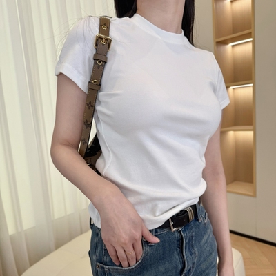 （买一送一）220g修身圆领T恤女