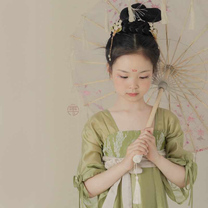 汉服襦裙原创改良国风中大童