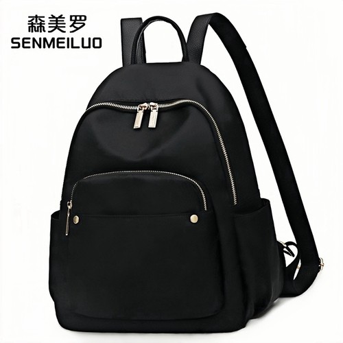 牛津布双肩包女士2026新款通勤小背包旅游轻便高颜值户外旅行包包