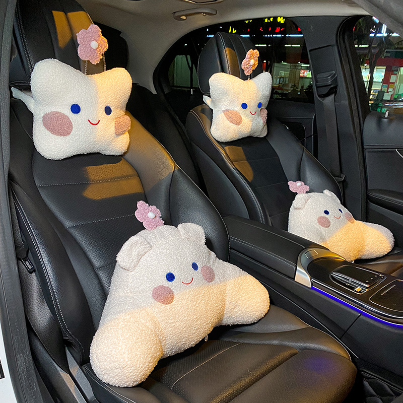 腰靠汽车护腰车腰靠垫主驾驶腰垫座椅腰托车内靠枕车载头枕护颈枕