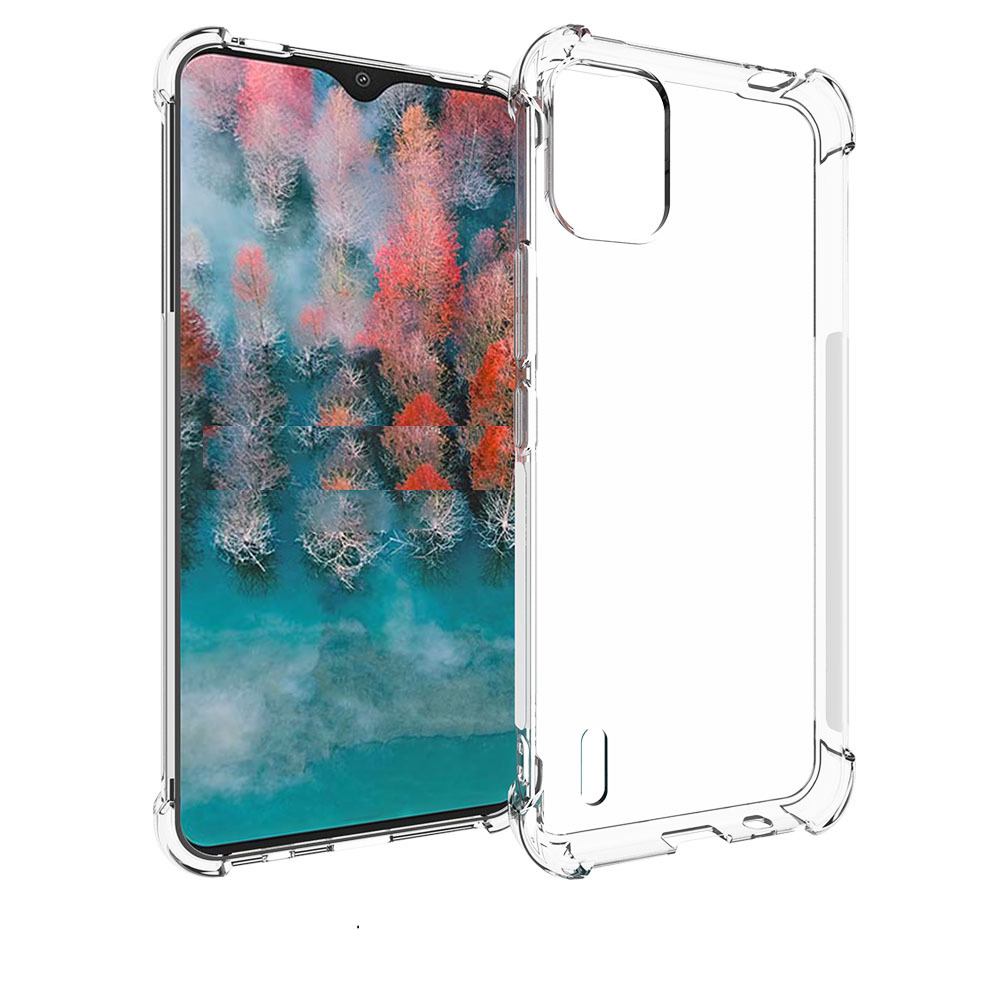 适用 诺基亚 Nokia C12PLUS 透明防摔手机壳 C12PRO 手机套 保护壳 硅胶软壳 保护套 TPU 外包软壳 钢化膜