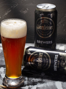 沃斯坦Warsteiner德国 酿酒师金标啤酒500ml*24麦香柔和