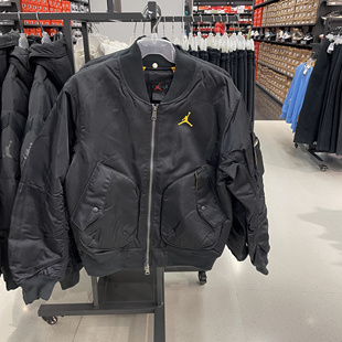 耐克男子运动休闲棒球领棉服薄款外套CZ1191-010断码S/9