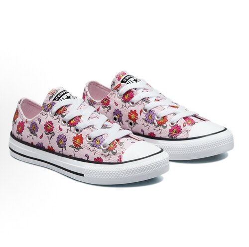 Converse Chuck Taylor All Star低帮儿童休闲帆布鞋断码33.5