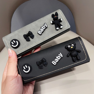 个性 框架眼镜盒便携抗压高级感学生闺蜜男女通用近视镜盒收纳盒潮