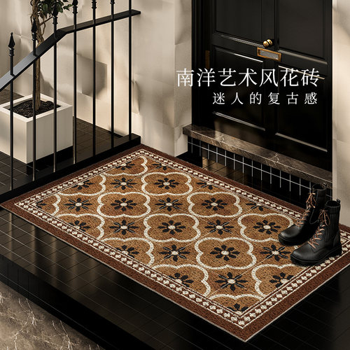 范居态度瑟琳丝圈入户地垫可定制